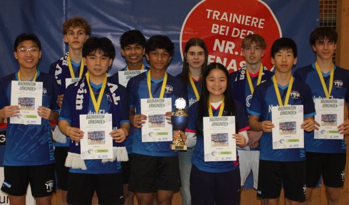 Der TVH ist Südwestdeutscher Badminton Mannschaftsmeister