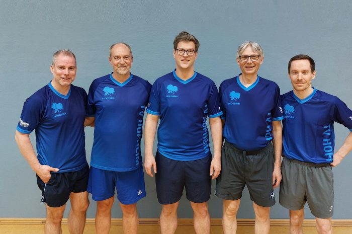 Tischtennis: TVH-Team spielt eine überragende Rückrunde      